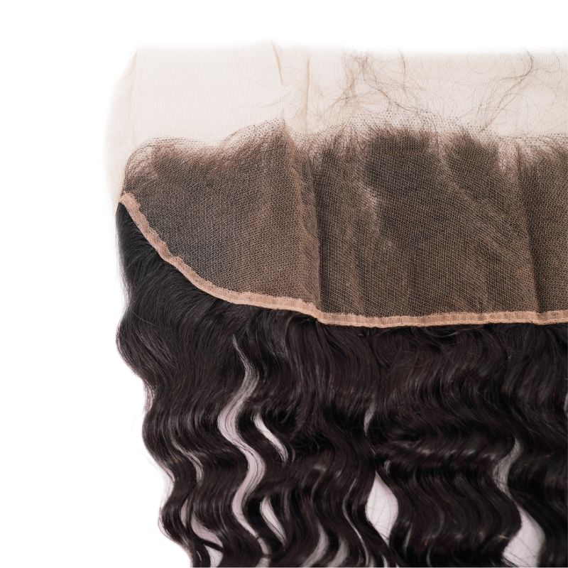 Deep Wave 13x4 Transparent Lace Frontal
