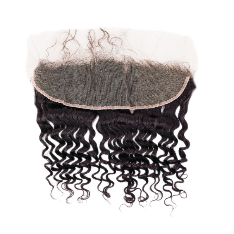 Deep Wave 13x4 Transparent Lace Frontal
