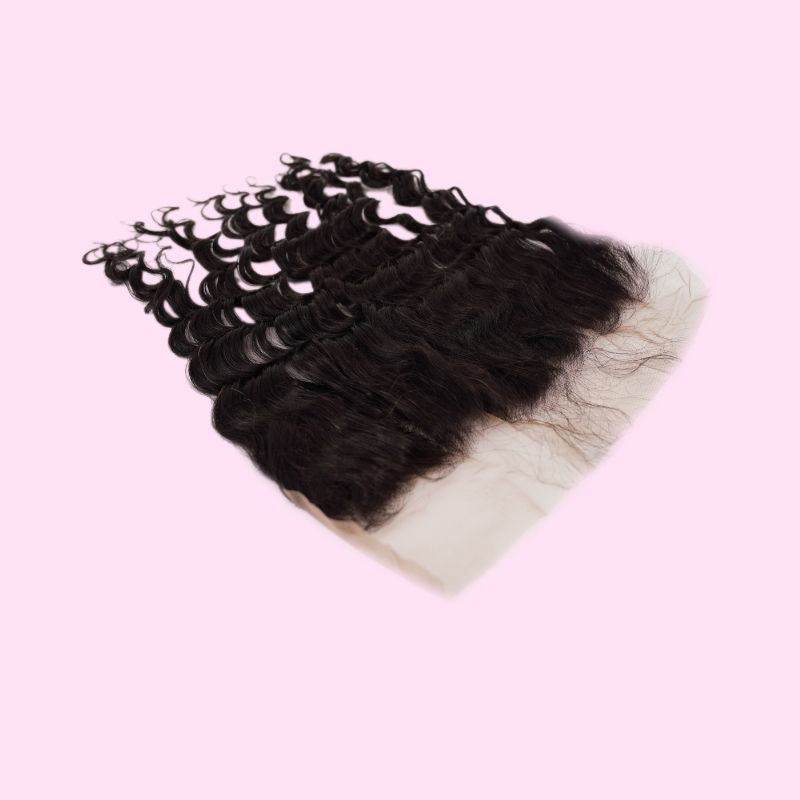 Deep Wave 13x4 Transparent Lace Frontal