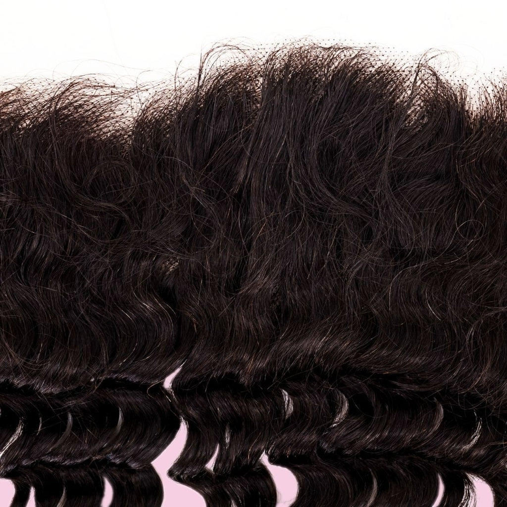 Deep Wave 13x4 Transparent Lace Frontal
