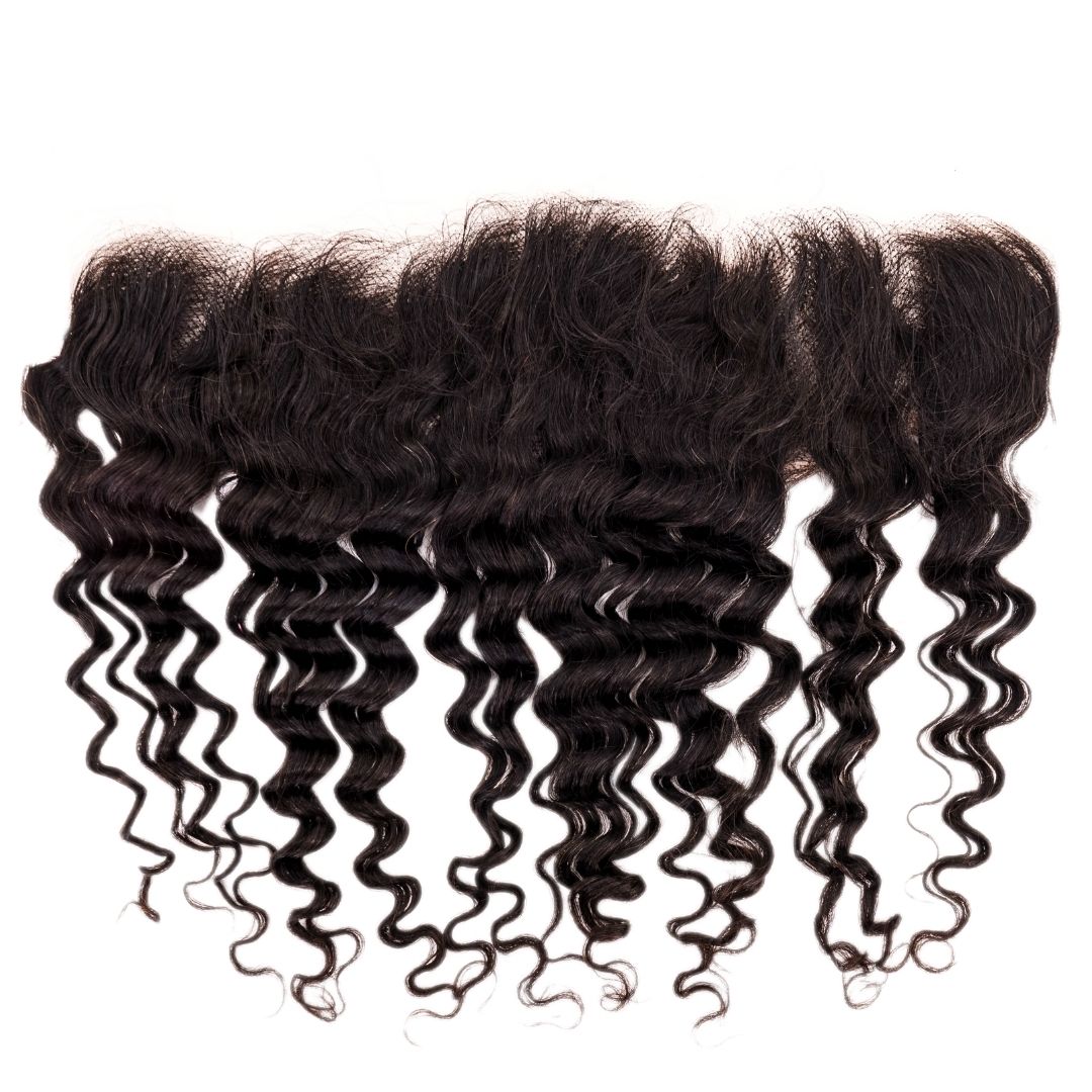 Deep Wave 13x4 Transparent Lace Frontal