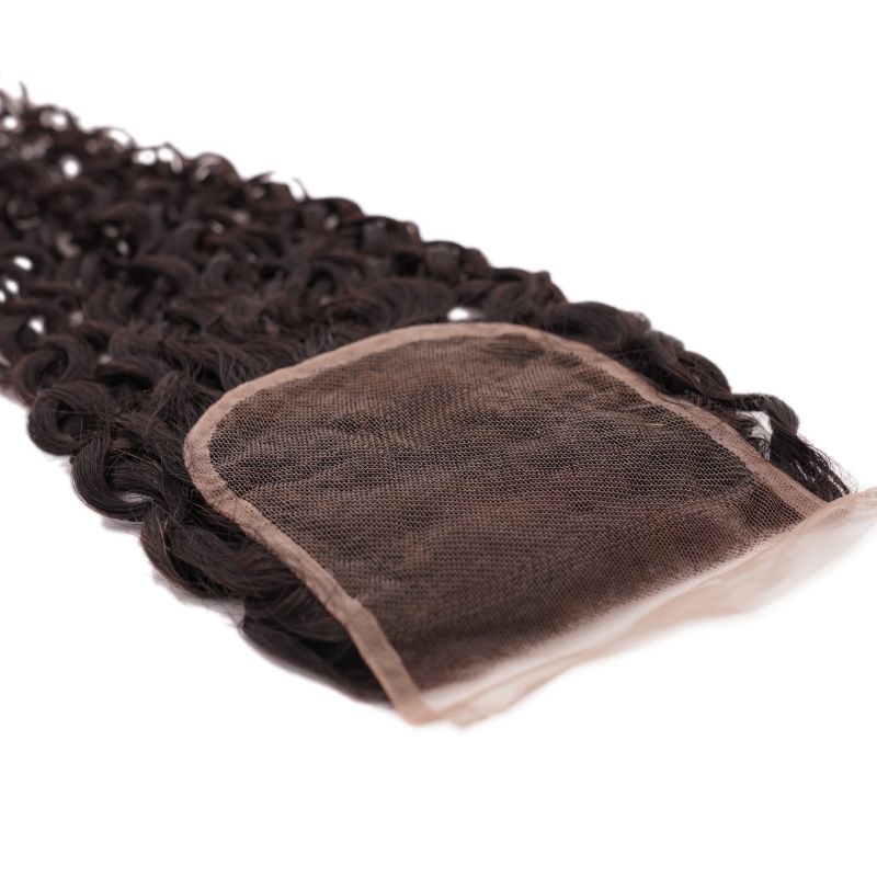 Afro Kinky Curly 4x4 Transparent Lace Closure