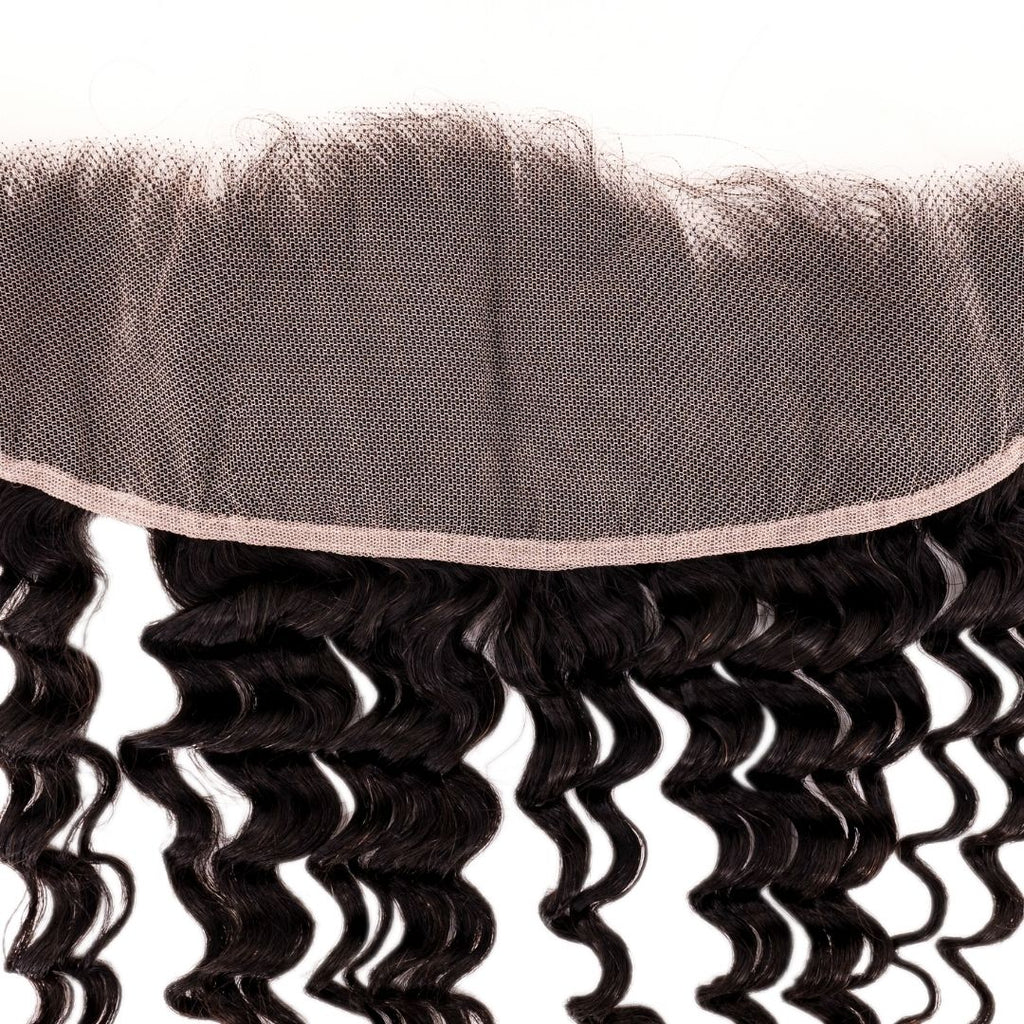 Deep Wave 13x4 Transparent Lace Frontal