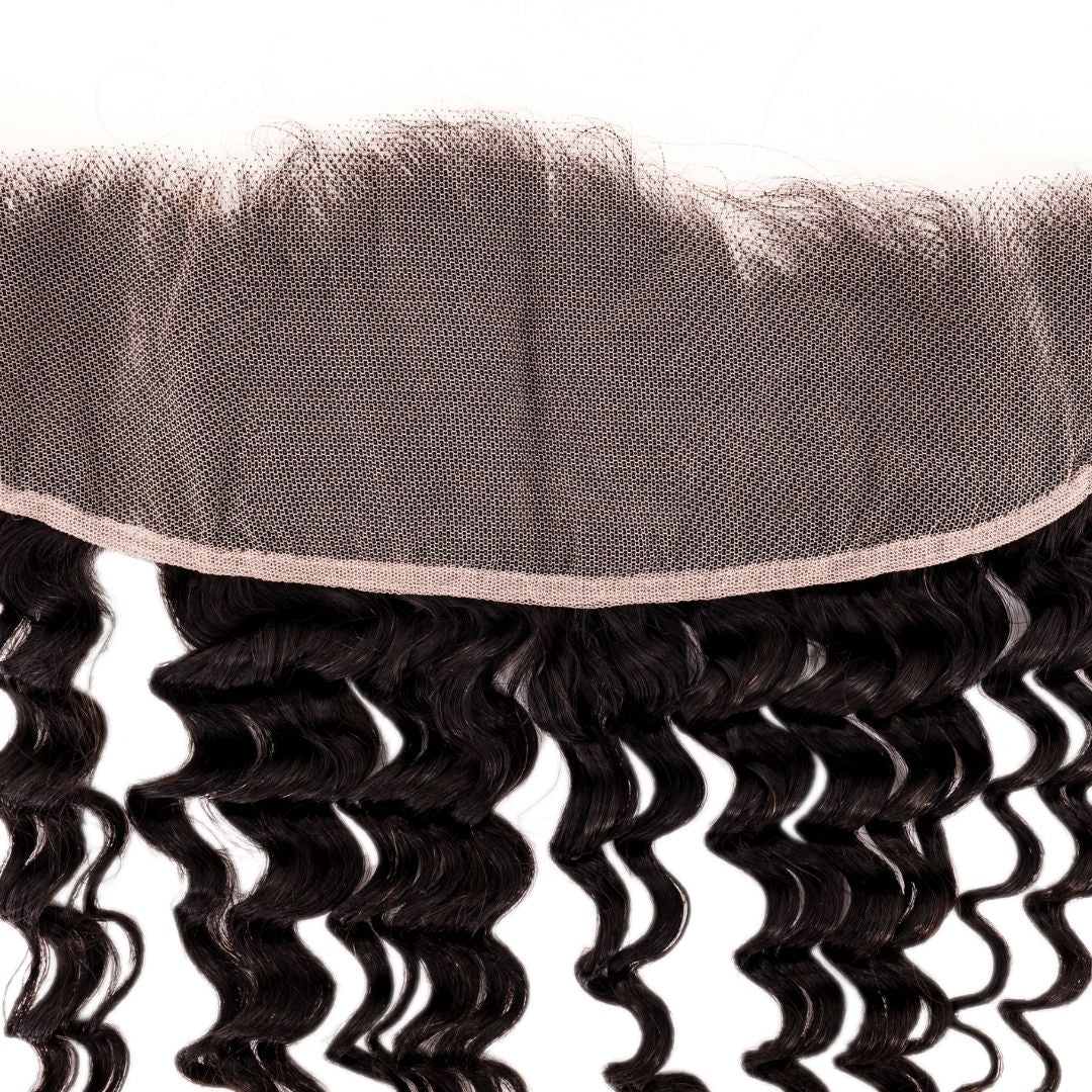 Deep Wave 13x4 Transparent Lace Frontal