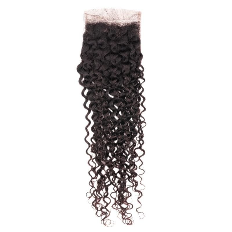 Kinky Curly 4x4 Transparent Lace Closure