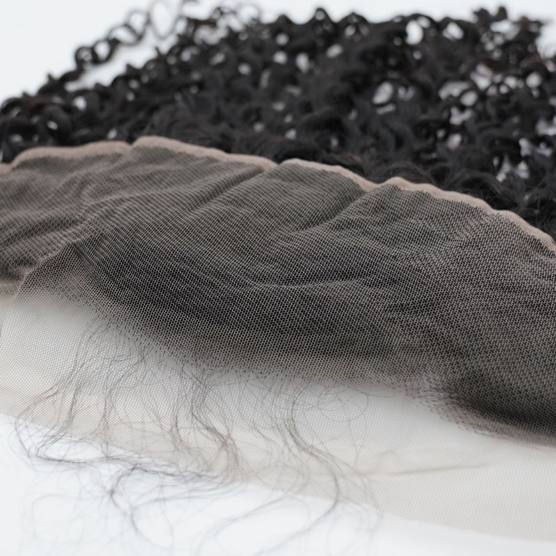 Kinky Curly 13x4 Transparent Lace Frontal