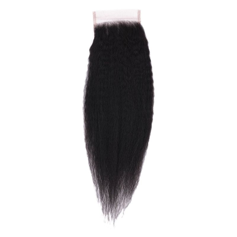 Kinky Straight 4x4 Transparent Lace Closure